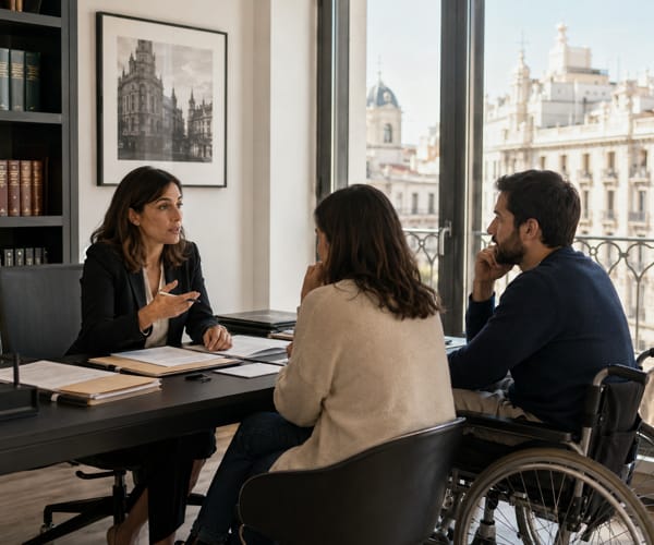 Divorcio con un cónyuge con incapacidad