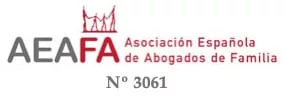 Miembro de la Asociación Española de Abogados de Familia, número 3061